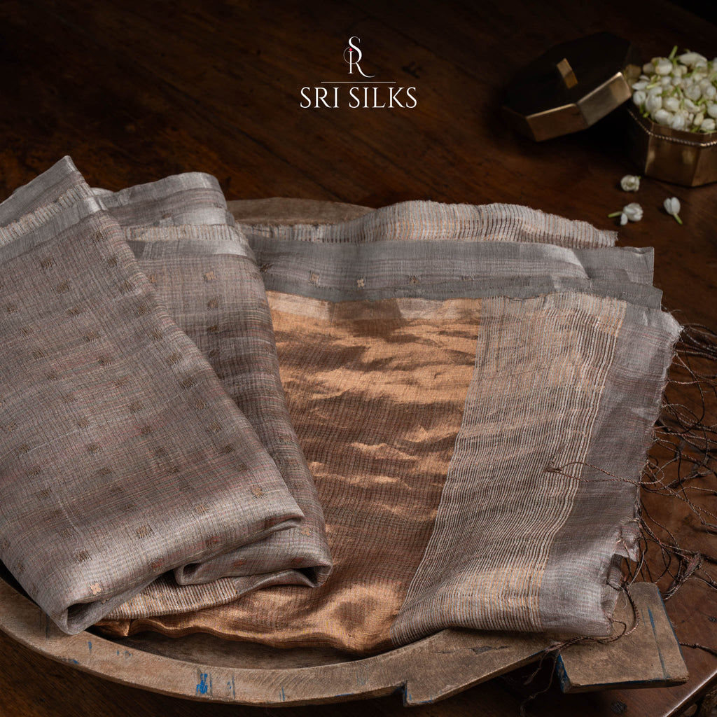 Srisilks Tussar Saree -SS-KS-IG-079