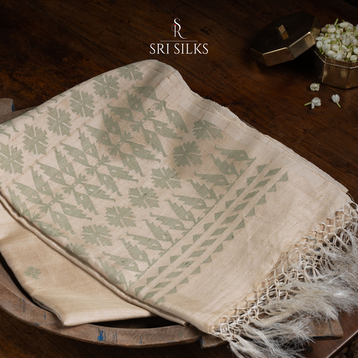 Srisilks Tussar Saree -SS-KS-IG-082