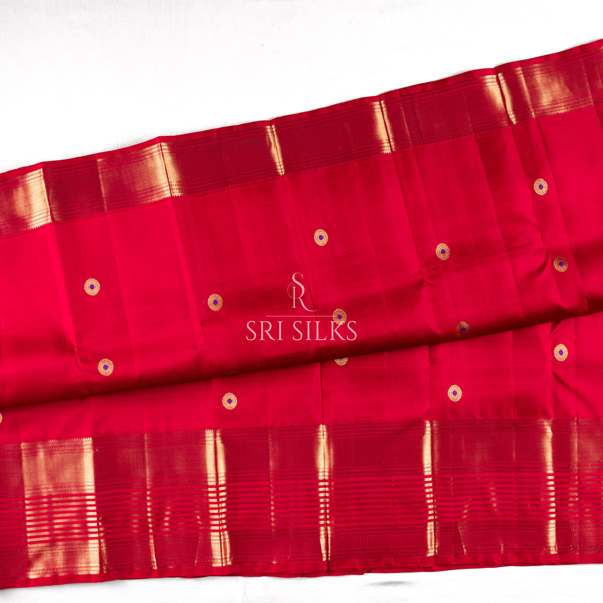 Kanjivaram Silk Saree in Rani Pink with Gold Zari -SSK-KS-RPKG-031