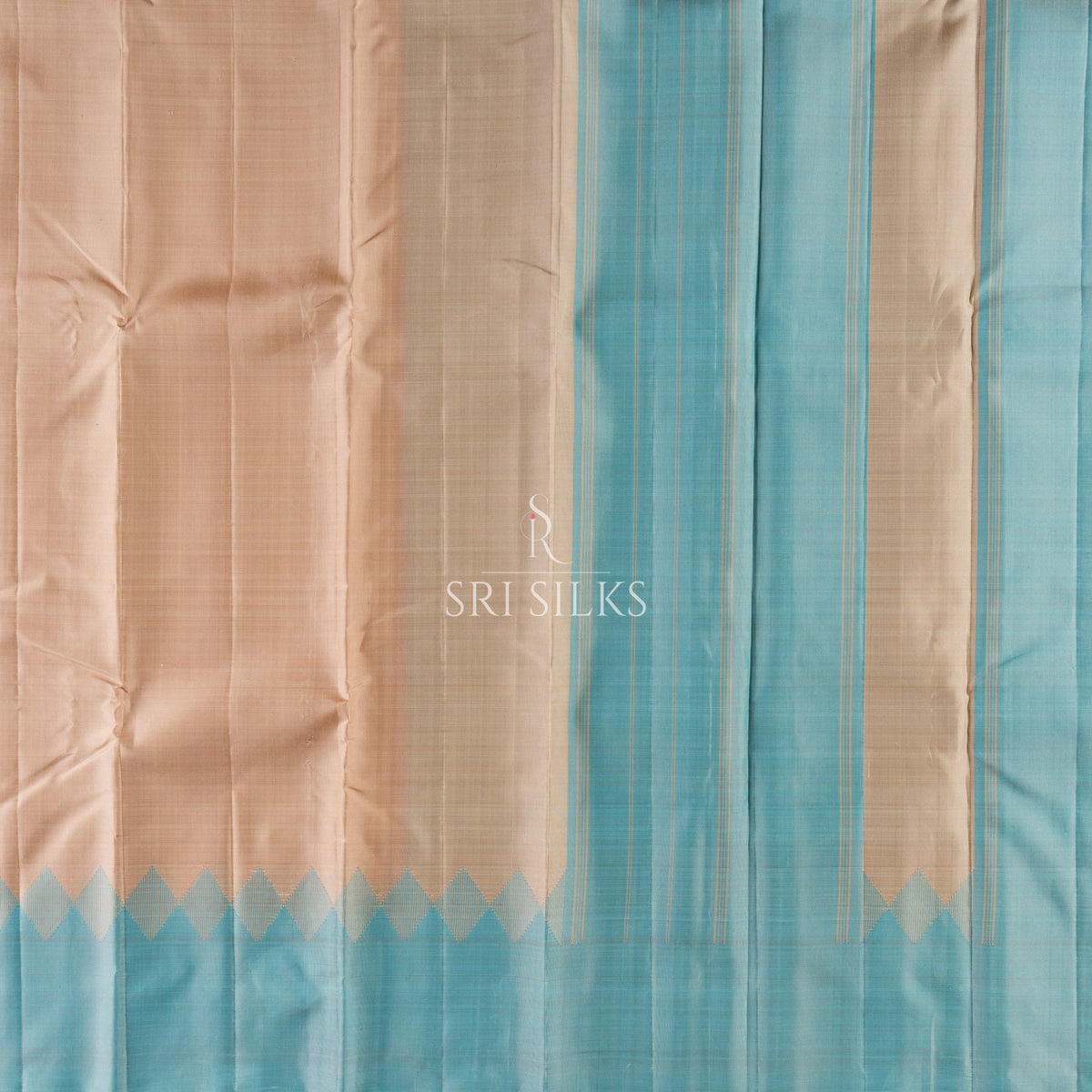 Srisilks Mango Yellow with big Red butta border Kanjivaram Silk Saree -SS-KS-IG-072